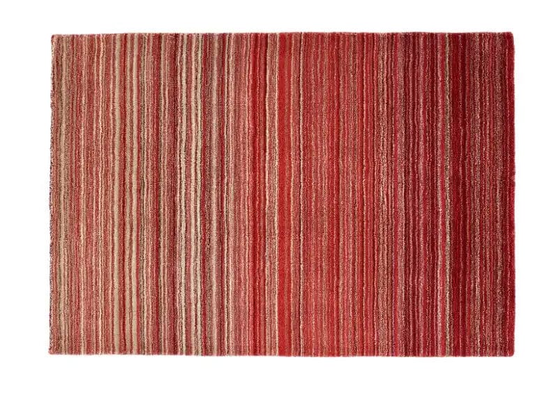 Fine Stripe Red — Woven Rugs