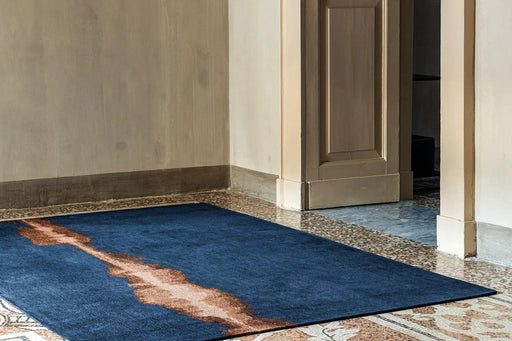 Louis De Poortere Rugs Christian Fischbacher Linares 9056 Navy - Woven Rugs