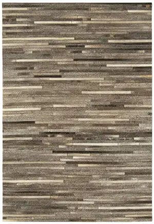 Asiatic Rugs Gaucho Stripe Dark Grey - Woven Rugs