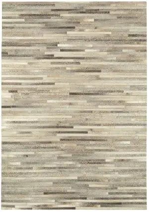 Asiatic Rugs Gaucho Stripe Light Grey - Woven Rugs