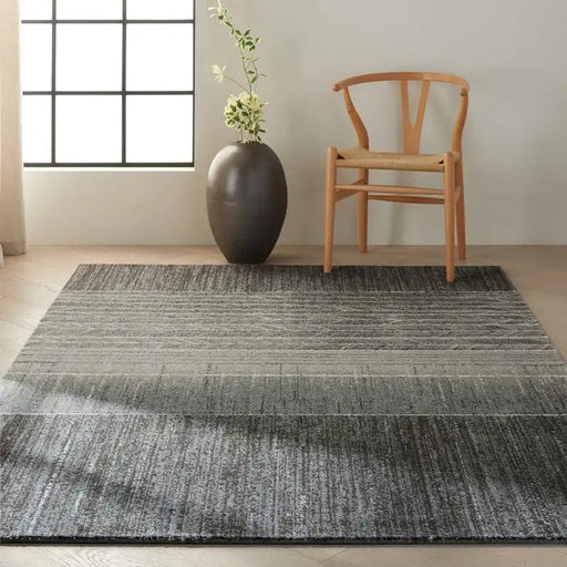 Calvin Klein Home Rugs Rectangle / 168 x 244cm Gradient GDT04 BASALT 99446318503 - Woven Rugs