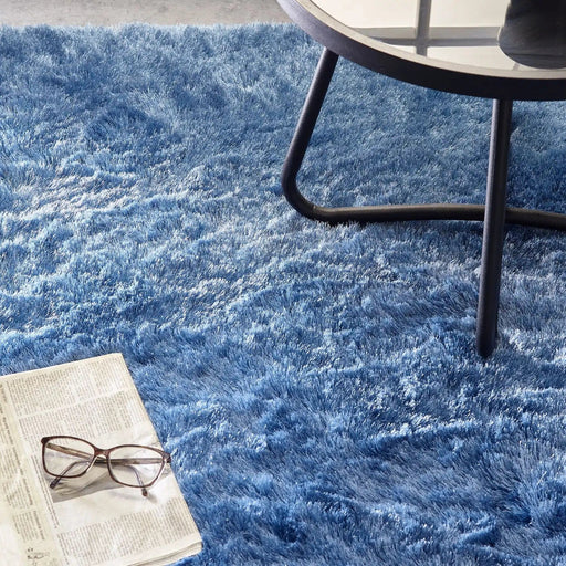 Origins Rugs Shimmer Denim Blue - Woven Rugs