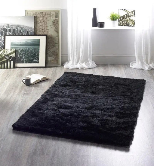 Origins Rugs Origins Glamour/Shimmer Charcoal - Woven Rugs