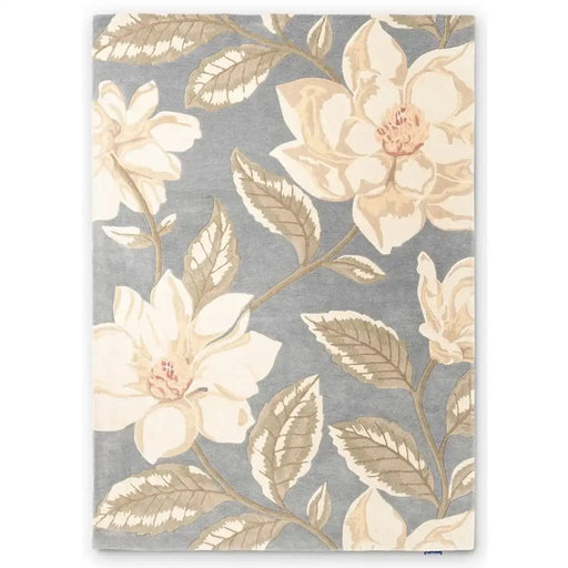 Sanderson Rugs Sanderson Grandiflora grey 145604 - Woven Rugs