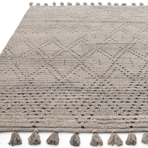 Asiatic Rugs Nepal Grey Black Diamond - Woven Rugs