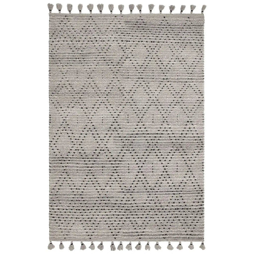 Asiatic Rugs Nepal Grey Black Diamond - Woven Rugs