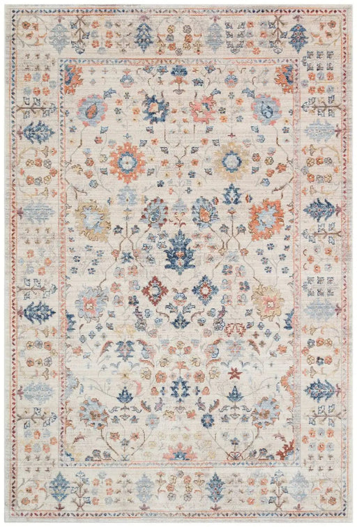 Concept Looms Rugs Rectangle / 120 x 170cm HERITAGE Concept Looms HRTG103 Ivory Multi 639059024196 - Woven Rugs