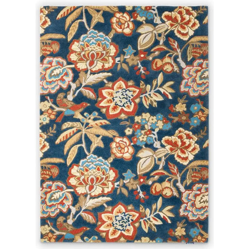 Sanderson Rugs Sanderson Indra Ink Ruby 145808 - Woven Rugs