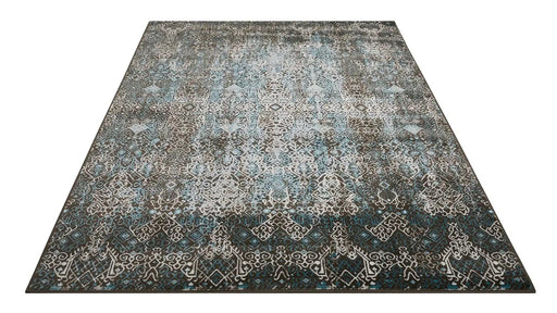 Nourison Rugs Karma Nourison KRM04 Blue - Woven Rugs