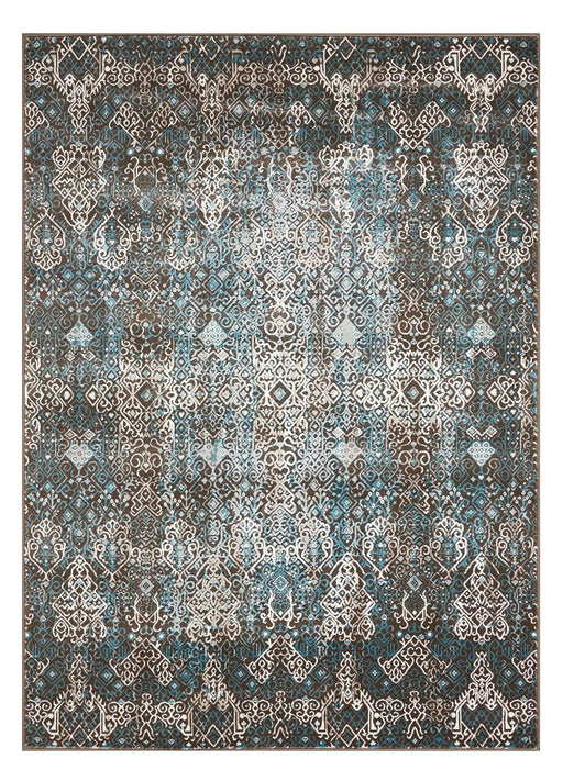 Nourison Rugs Karma Nourison KRM04 Blue - Woven Rugs