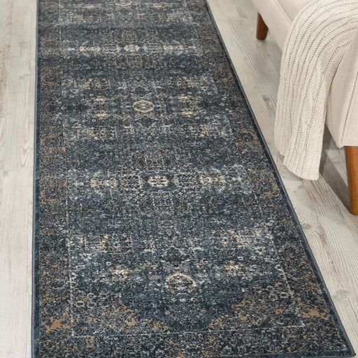 Nourison Rugs Malta MAI01 Navy - Woven Rugs