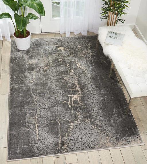 Nourison Rugs Heritage Nourison KI353 Charcoal - Woven Rugs