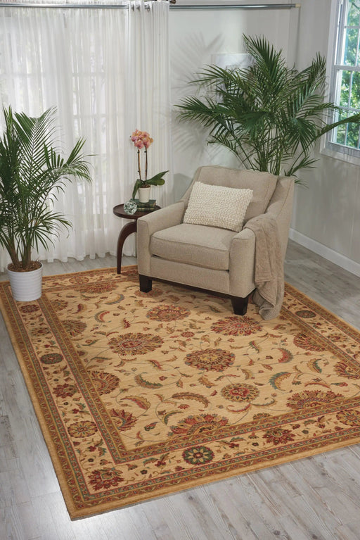 Nourison Rugs Living Treasures LI04 Ivory - Woven Rugs