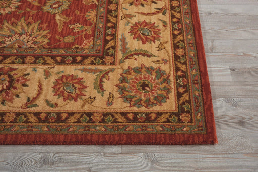 Nourison Rugs Living Treasures LI05 Rust - Woven Rugs