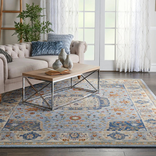 Nourison Rugs Majestic Nourison MST03 Light Blue - Woven Rugs