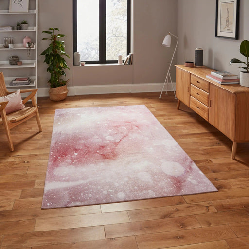 Think Rugs Rugs Michelle Collins OS0077 Rose - Woven Rugs