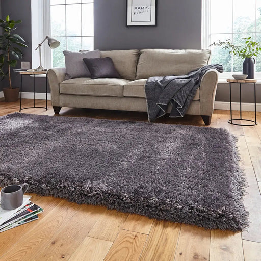 Think Rugs Rugs Montana Dark Grey - Woven Rugs