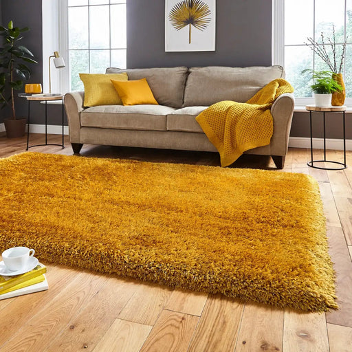 Think Rugs Rugs Montana Yellow - Woven Rugs