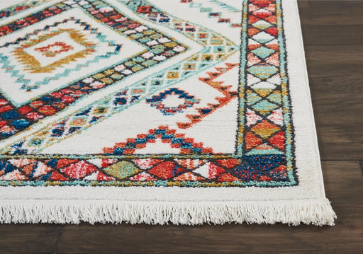 Nourison Rugs Navajo Nourison NAV02 White - Woven Rugs