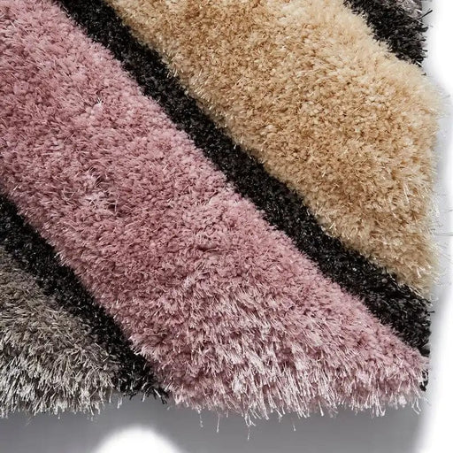 Think Rugs Rugs Noble House NH8199 Grey/Rose - Woven Rugs