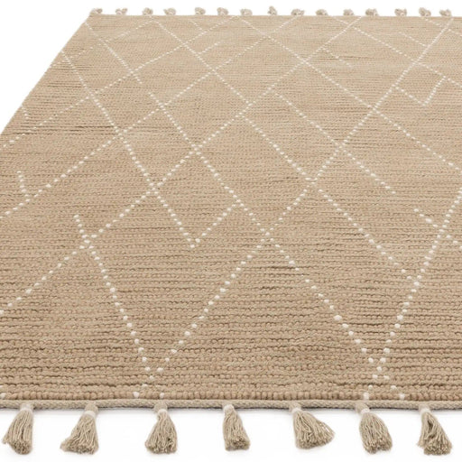 Asiatic Rugs Nepal Sand Cream Linear - Woven Rugs