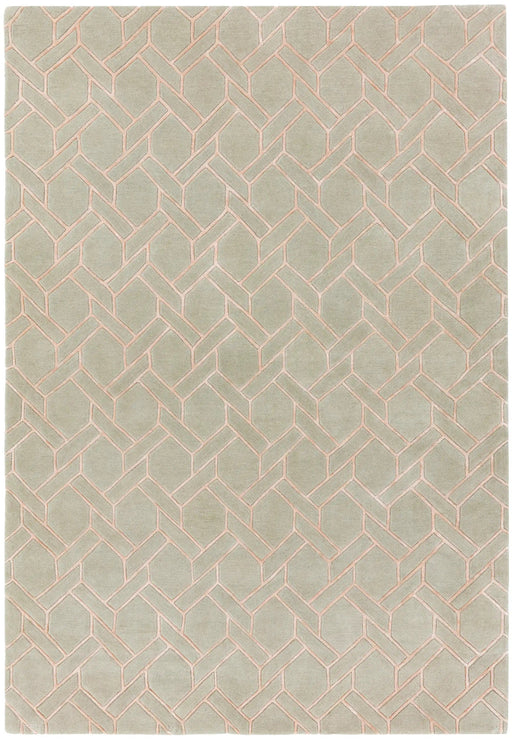 Asiatic Rugs Nexus Fine Lines Silver Pink - Woven Rugs