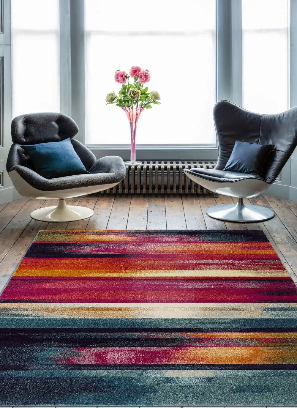Nova NV05 Stripe Multi — Woven Rugs