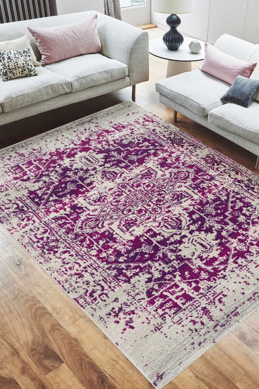 Asiatic Rugs Nova NV08 Antique Fuchsia - Woven Rugs