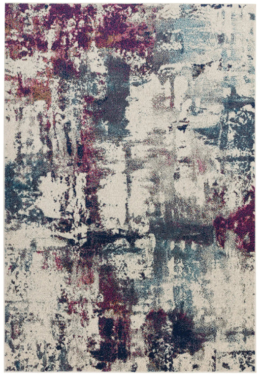 Asiatic Rugs Nova NV23 Abstract Navy Multi - Woven Rugs