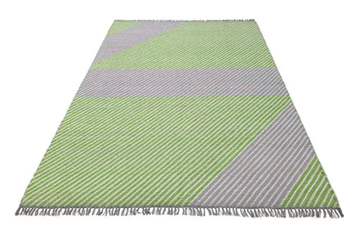 Concept Looms Rugs Rectangle / 152 x 226cm OSLO OSL702 LIME 639059012056 - Woven Rugs