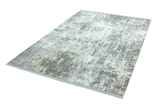 Asiatic Rugs Olympia OL06 Grey Gold Abstract - Woven Rugs