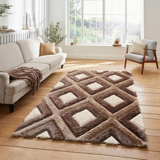 Think Rugs Rugs Olympia GR224 Beige Brown - Woven Rugs