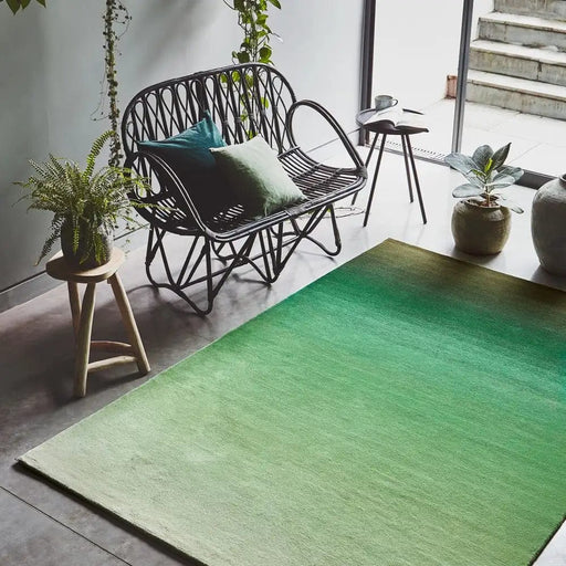 Asiatic Rugs Ombre OM04 Green - Woven Rugs