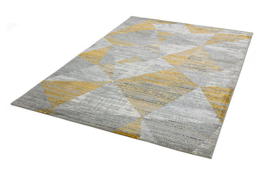 Asiatic Rugs Orion OR12 Block Yellow - Woven Rugs
