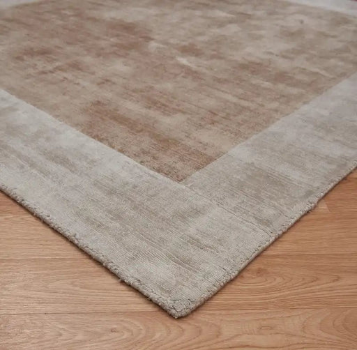 Asiatic Rugs Blade Border BB01 Putty/Champagne - Woven Rugs