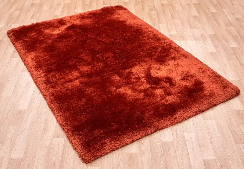 Plush Rust — Woven Rugs