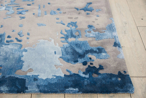 Nourison Rugs Prismatic PRS10 Blue Grey - Woven Rugs