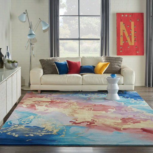 Nourison Rugs Prismatic PRS18 Multi - Woven Rugs