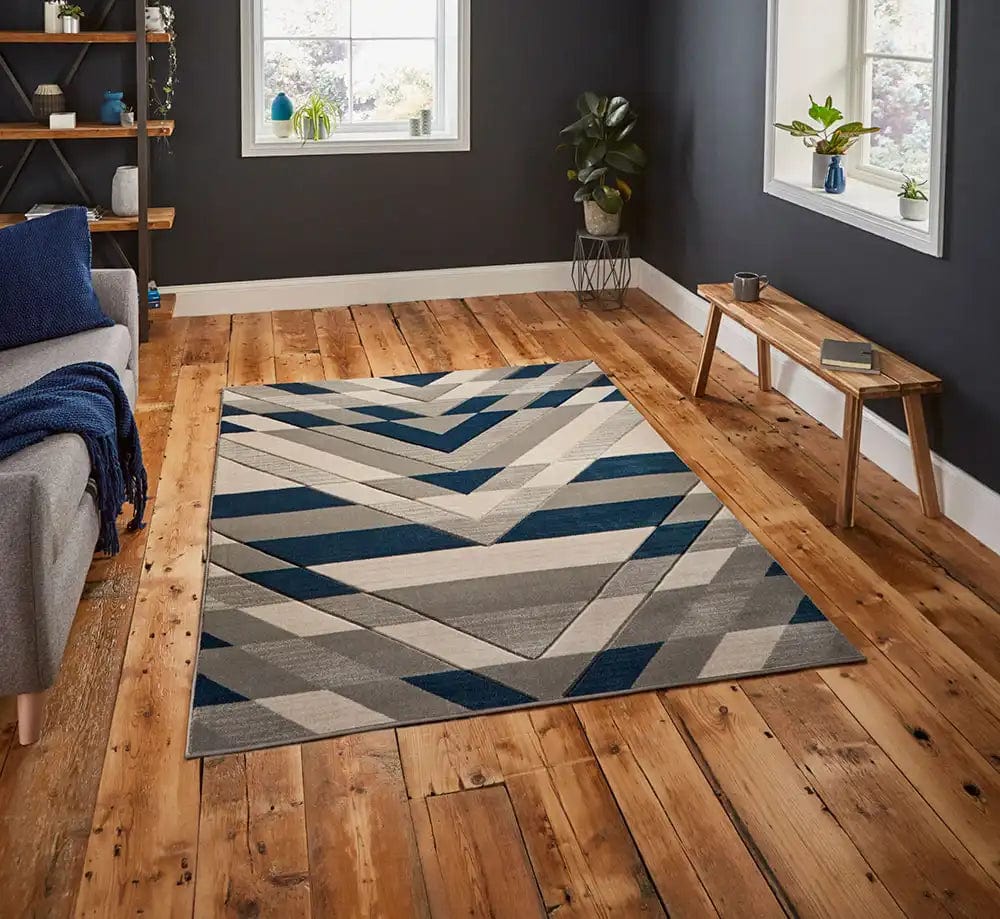 Pembroke G2075 Grey Blue — Woven Rugs