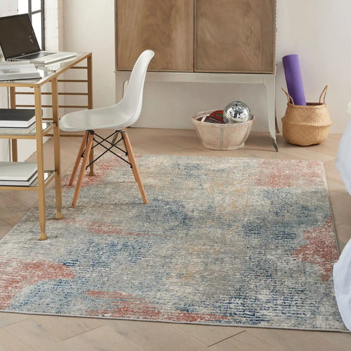 Nourison Rugs Runner / 66 x 229cm Quarry QUA10 Ivory Multi Runner 099446819697 - Woven Rugs