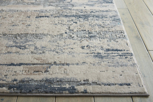 Nourison Rugs Runner / 66 x 230cm Rustic Textures RUS04 Beige Grey 99446462039 - Woven Rugs