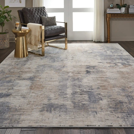 Nourison Rugs Runner / 66 x 230cm Rustic Textures RUS05 Beige Grey 99446460424 - Woven Rugs