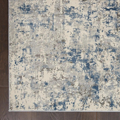 Rustic Textures RUS07 Ivory Grey Blue 2