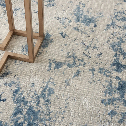 Nourison Rugs Runner / 66 x 230cm Rustic Textures RUS16 Grey Blue Runner 099446799531 - Woven Rugs