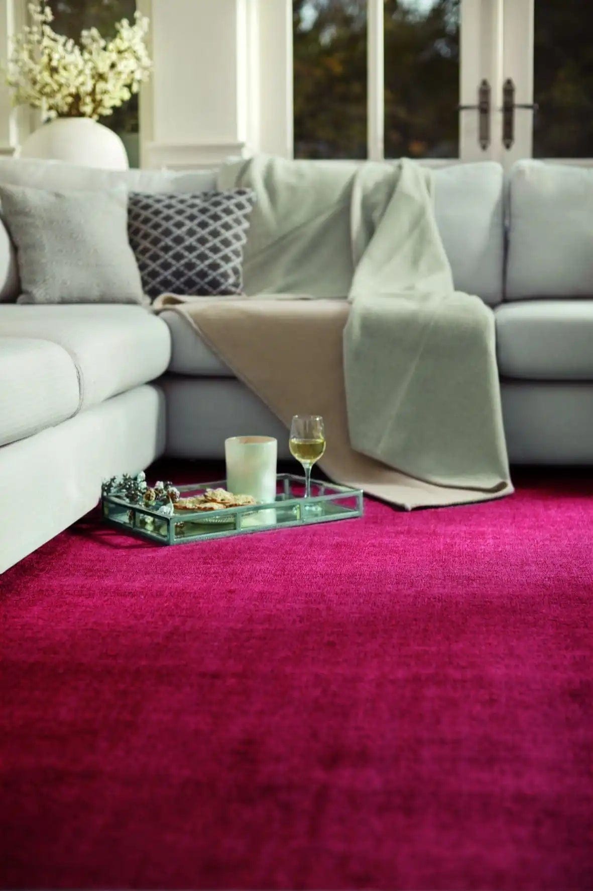 Origins Reef Raspberry — Woven Rugs