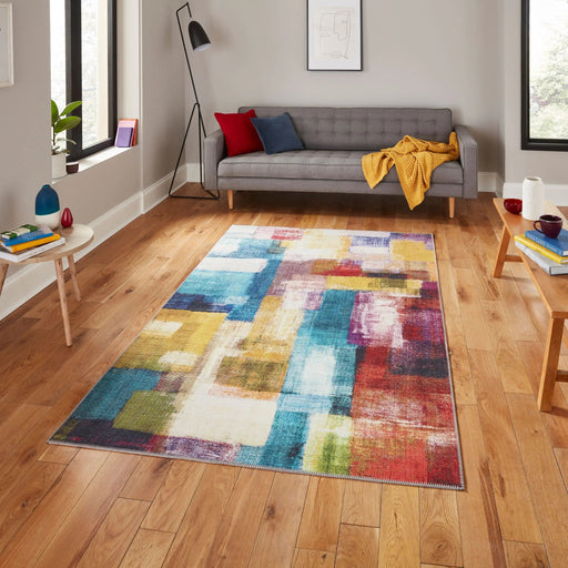 Think Rugs Rugs Rio G4721 Multi - Woven Rugs