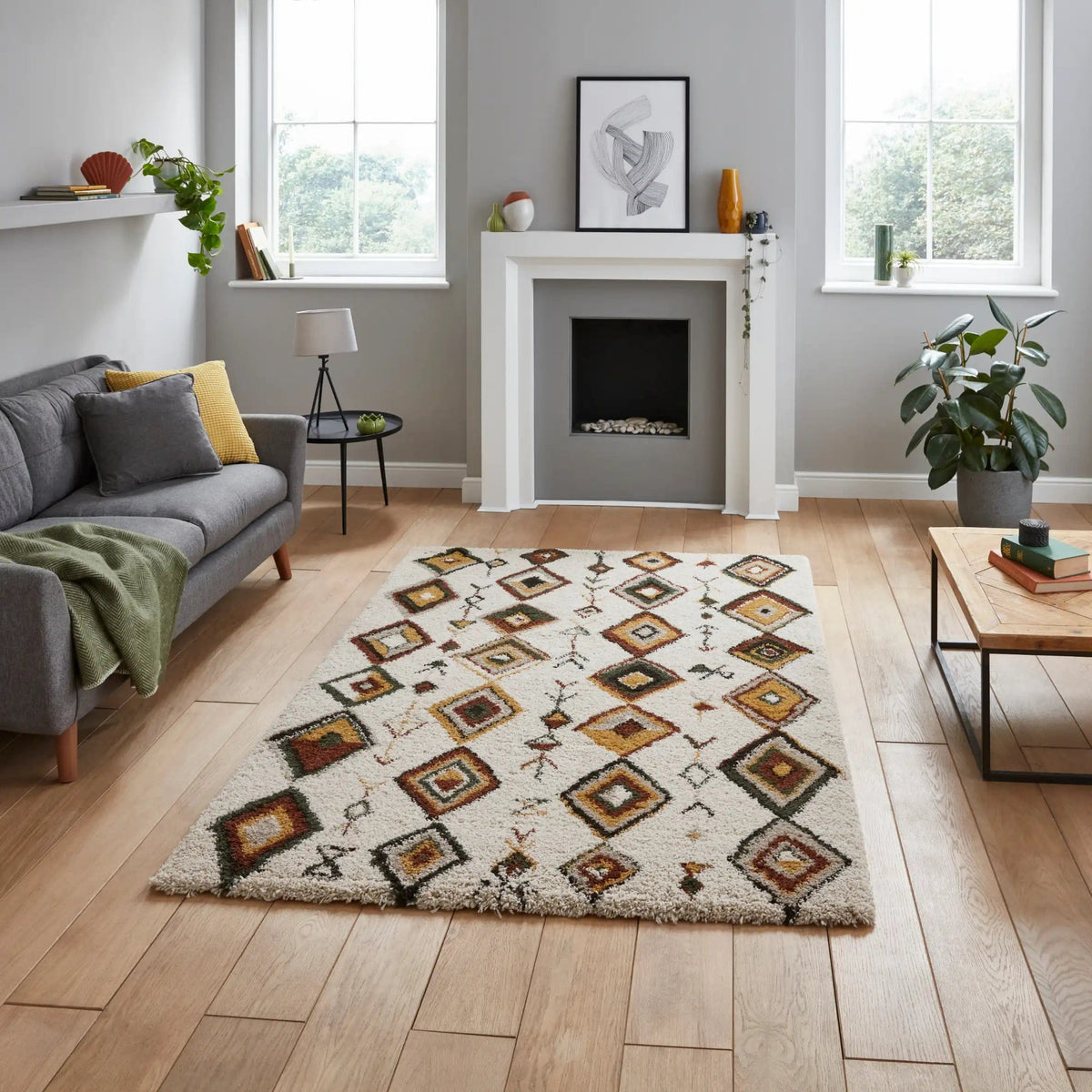 Royal Nomadic A636 Beige Multi — Woven Rugs