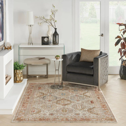 Nourison Rugs Sahar SHR01 Ivory Multi - Woven Rugs