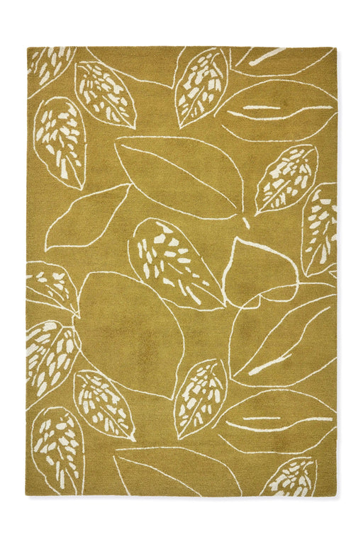 Scion Rugs Scion Screen Printed Orto Lime 125407 - Woven Rugs