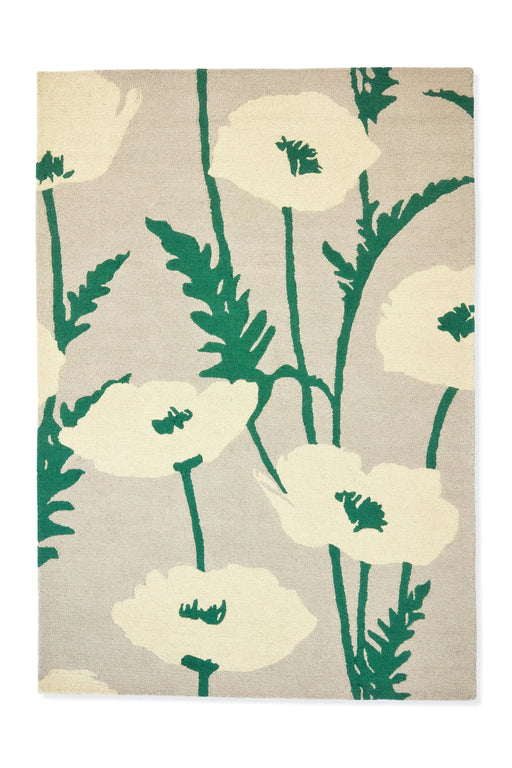 Scion Rugs Scion Screen Printed Poppy Pop Parchment Gecko 124807 - Woven Rugs